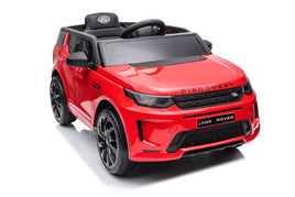 Licensed land rover 12v Discovery New 2022 kids ride on car - Red