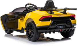 Lamborghini Huracan 4WD 12v ride on car - Yellow