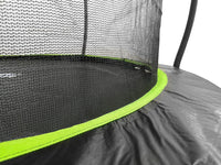 LEAN Sport Max 8ft Trampoline with ladder - Green/Black