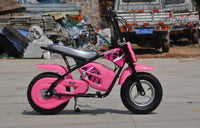 PINK 250W 24V KIDS ELECTRIC MINI MOTO DIRT BIKE