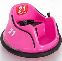 12v ride on 360 spin waltzer with remote - pink