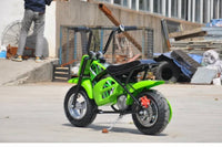 GREEN 250W 24V KIDS ELECTRIC MINI MOTO DIRT BIKE