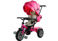 Tricycle 3 in 1 Bike/Stroller with Rubber wheels - Pink