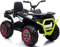 XMX607 Kids ride on Quad bike 4 wheel drive - White