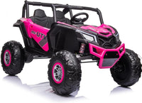 24v UTV MX 613 Mp4 kids ride on buggy - Pink