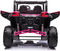 24v UTV MX 613 Mp4 kids ride on buggy - Pink