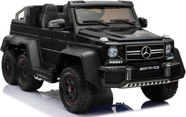 Mercedes G WAGON G63 6x6 Parent ride on car Mp4 - Black