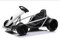 New 2023 Super drift go kart 24v - White