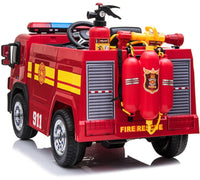 Fire engine with remote and accessories