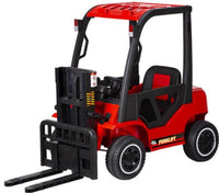 Kids ride on Forklift mp4 - Red