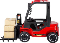 Kids ride on Forklift mp4 - Red