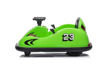 New 2022 Electric 12v bumper kart with remote - Green