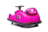 New 2022 Electric 12v bumper kart with remote - Pink