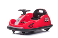 New 2022 Electric 12v bumper kart with remote - Red