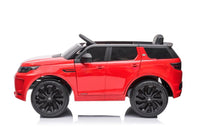 Licensed land rover 12v Discovery New 2022 kids ride on car - Red