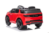 Licensed land rover 12v Discovery New 2022 kids ride on car - Red