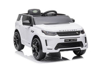 Licensed land rover 12v Discovery New 2022 kids ride on car - White