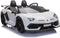 Licensed 2 seater Lamborghini SVJ 24v Drift kids ride on car - White