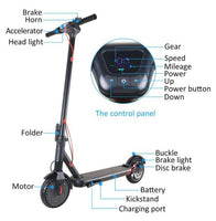 NEW 36v Adult foldable M12 Electric scooter 250w