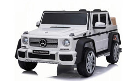 Mercedes Maybach G650 12v Kids ride on car - White