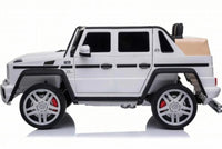 Mercedes Maybach G650 12v Kids ride on car - White