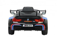 BMW M6 GT3 12v kids ride on car - Black