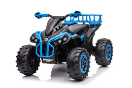 12v Kids ride on GTS Quad bike with remote - BLUE