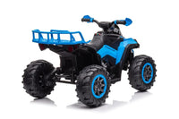 12v Kids ride on GTS Quad bike with remote - BLUE