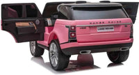 Range Rover HSE 24v 4wd Mp4 2 seater kids ride on car - Pink