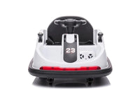 New 2022 Electric 12v bumper kart with remote - white