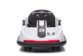 New 2022 Electric 12v bumper kart with remote - white