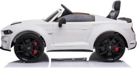 Licensed Ford Mustang 24v Drift kids ride on car - White