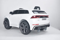 Audi Q8 12v Kids ride on car 2020 model - White mp4