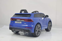 Audi Q8 12v Kids ride on car 2020 model - Blue mp4