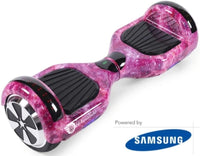 BLUETOOTH LED HOVERBOARD 6.5INCH WHEELS WITH KART PINK