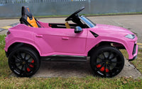 Licensed 12v Lamborghini Urus Kids Ride on Car - Pink