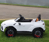 Licensed 12v Lamborghini Urus Kids Ride on Car - White