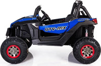 UTV MX 24v 4wd Mp4 kids ride on buggy - Blue