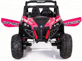 UTV MX 24v 4wd Mp4 kids ride on buggy - Pink