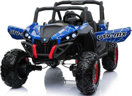 UTV MX 24v 4wd Mp4 kids ride on buggy - Spider Blue