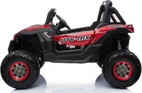 UTV MX 24v 4wd Mp4 kids ride on buggy - Spider Red