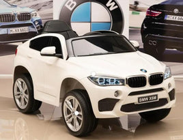 LICENSED BMW X6M 12V KIDS RIDE ON CAR - White