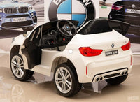 LICENSED BMW X6M 12V KIDS RIDE ON CAR - White