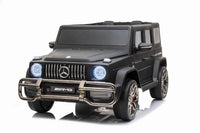 MERCEDES G WAGON G63 XL 24V 4WD 2 SEATER RIDE ON CAR - Matt Black